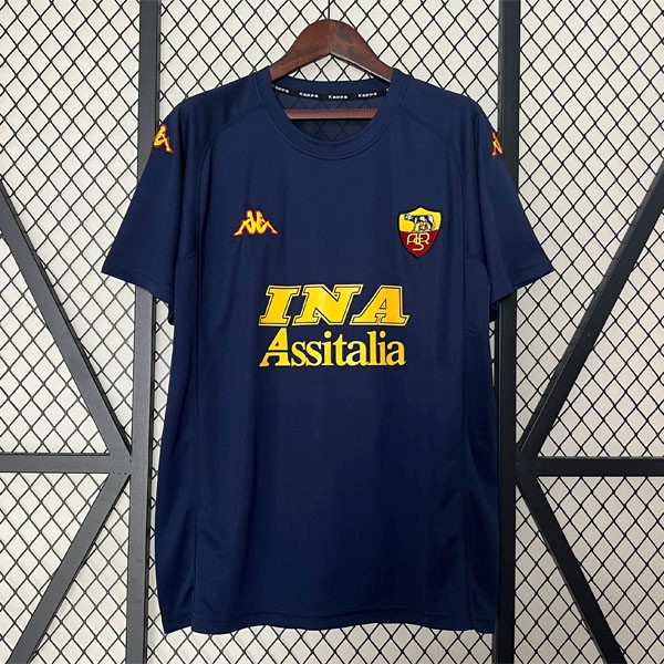 Tailandia Camiseta AS Roma Tercera Equipación Retro 2000 2001